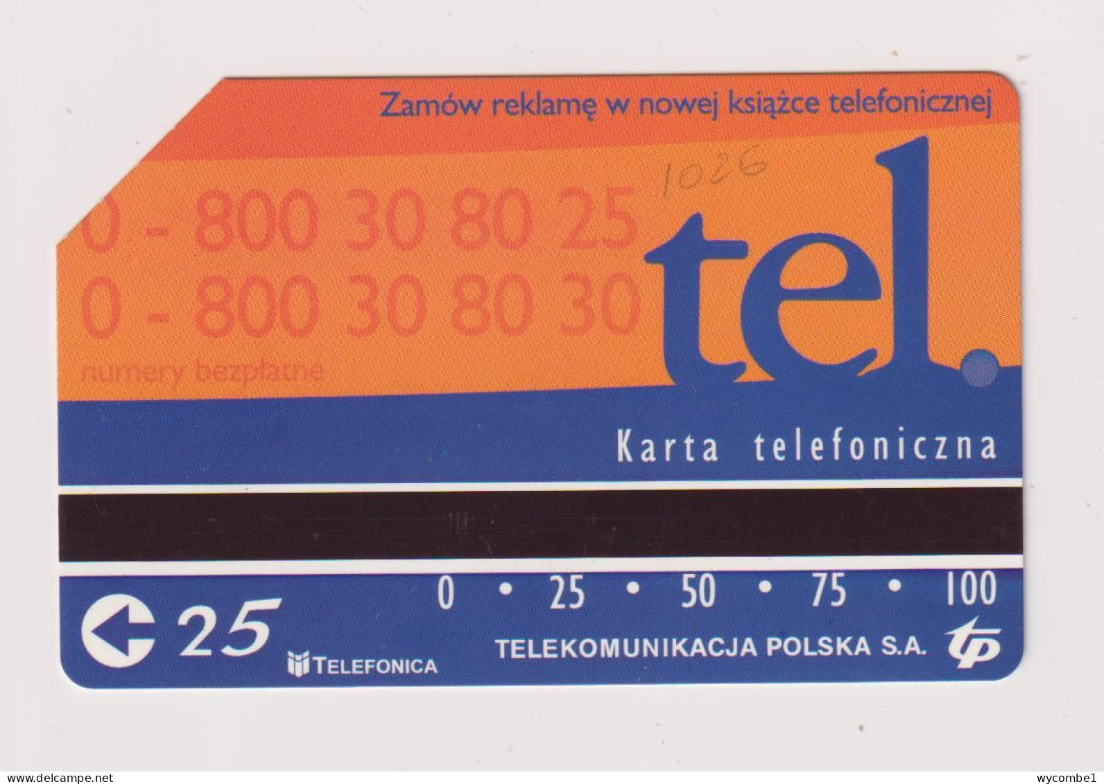 POLAND -  2001 Tel Urmet  Phonecard - Polonia