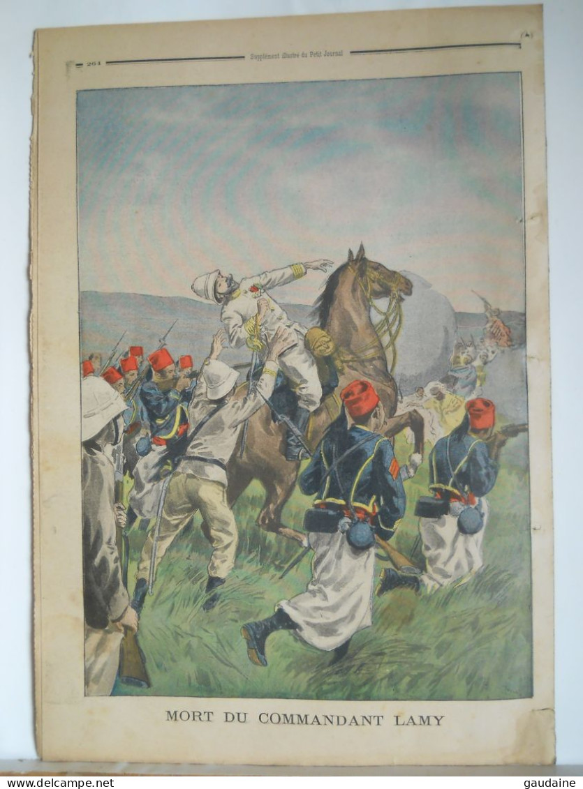 LE PETIT JOURNAL N°509 - 19 AOUT 1900 - ATTENTAT CONTRE LE CHAH De PERSE - EXPOSITION 1900 PAVILLON DU DANEMARK - Le Petit Journal