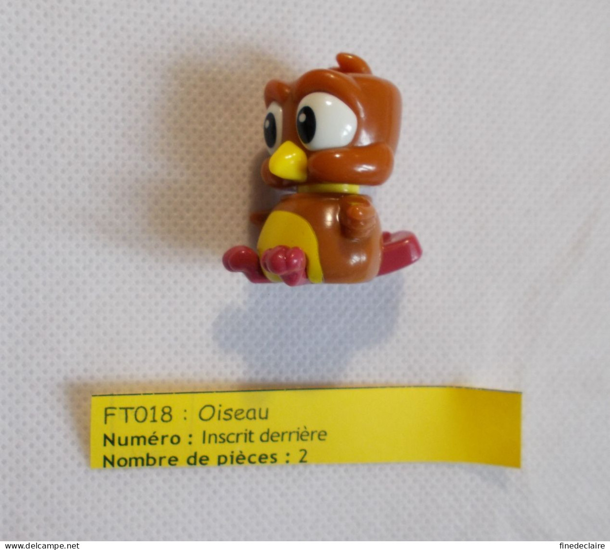 Kinder - Natoons - Animaux - Oiseau - FT018 - Sans BPZ - Inzetting