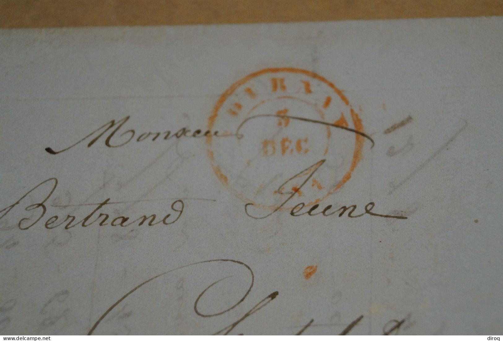 Bel Envoi,très Belle Oblitération Poste N° 120,Châtelineau Et Tournai 1851 - Postmarks - Lines: Distributions
