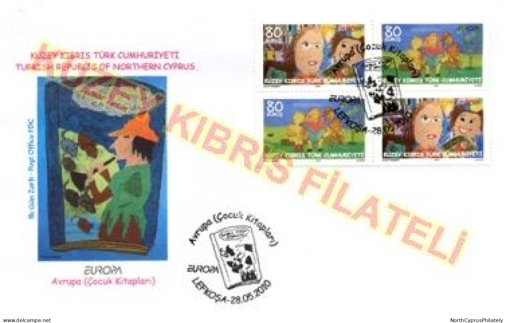 2010 TURKISH CYPRUS ZYPERN CIPRO CHYPRE "Complete Year Set Of FDC's" FDC - Lettres & Documents