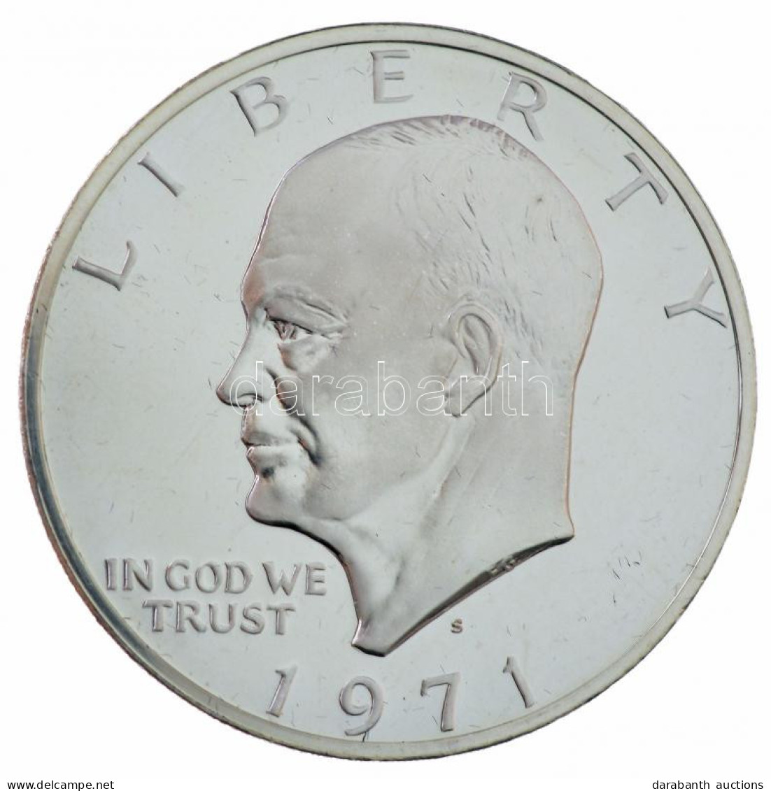 Amerikai Egyesült Államok 1971S 1$ Ag "Eisenhower" T:PP USA 1971S 1 Dollar Ag "Eisenhower" C:PP Krause KM#203a - Ohne Zuordnung