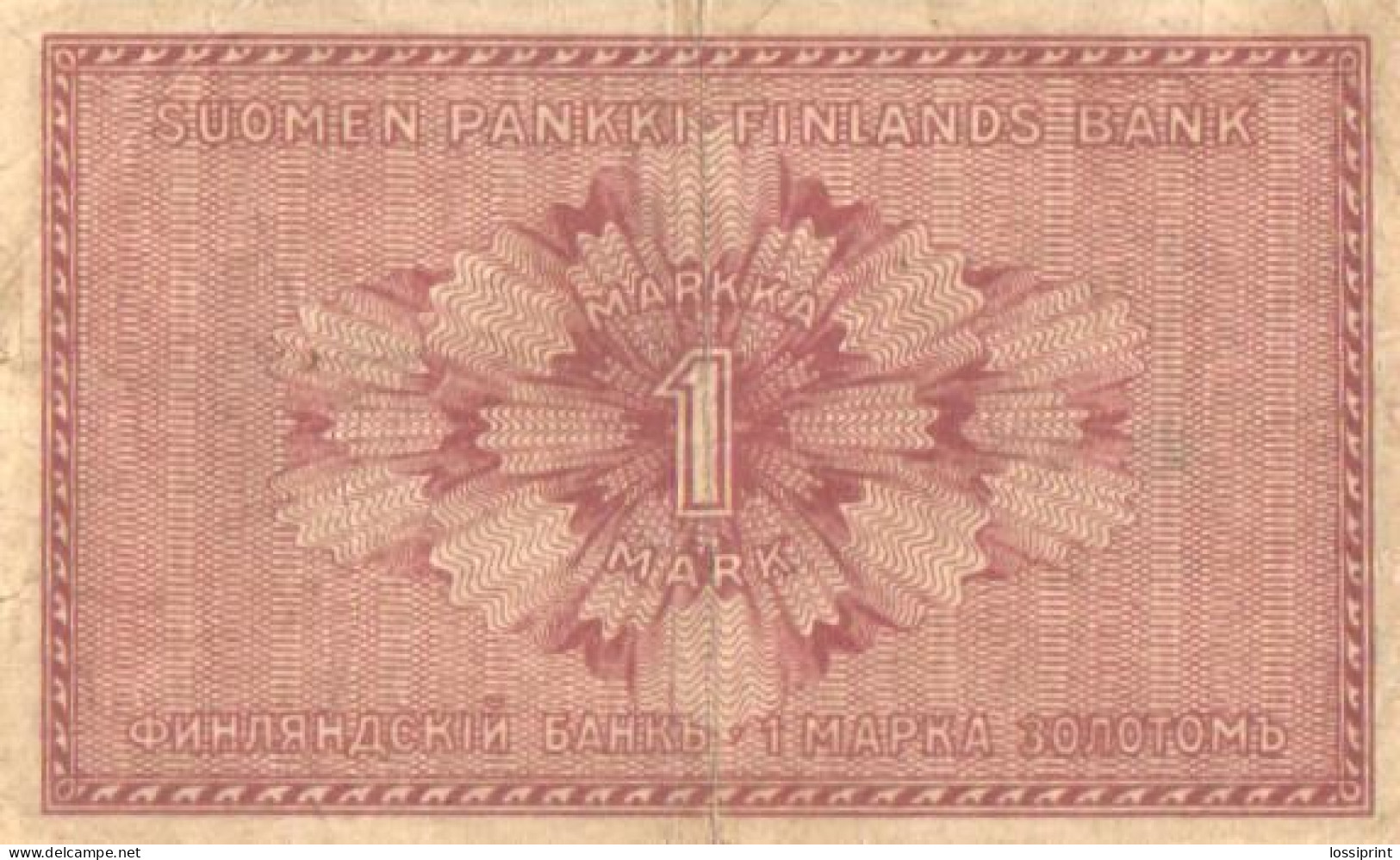 Finland:1 Mark 1916 - Finland