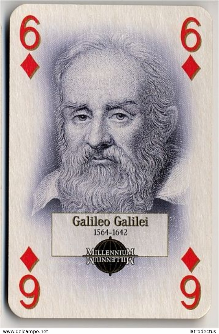 Playcard - Galileo Galilei - Cartes à Jouer Classiques