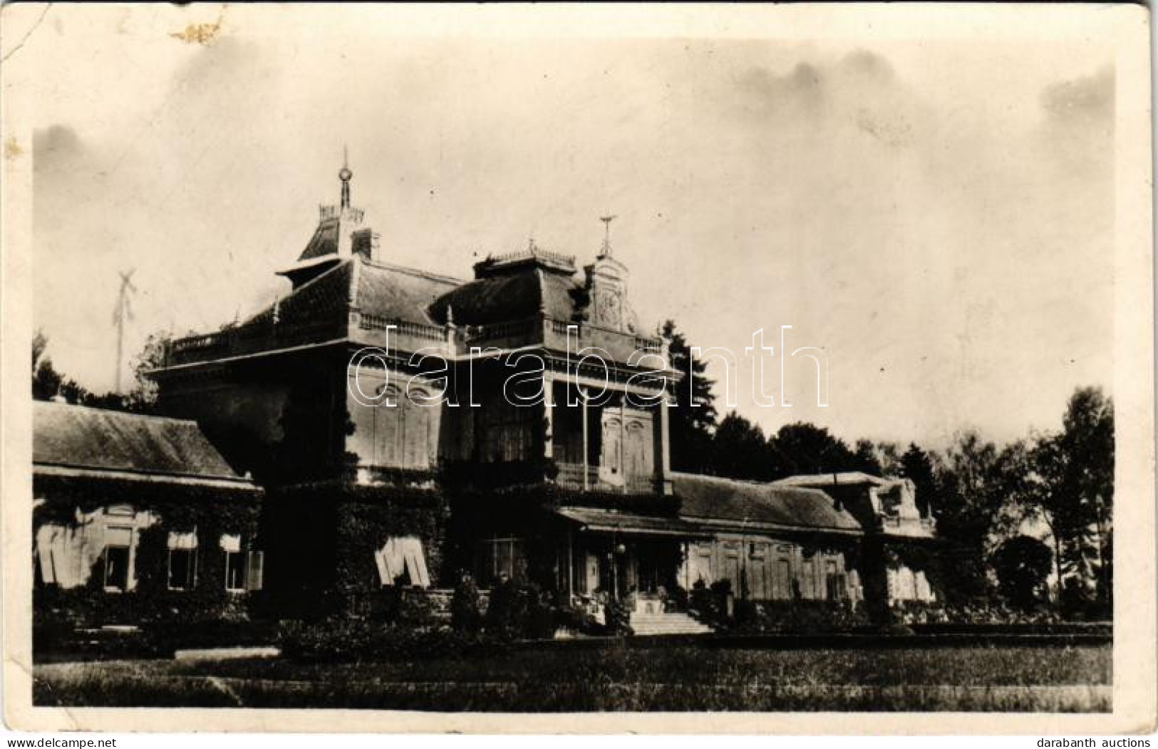 * T2/T3 Szentegát (Szigetvár), A Zsidó Biedermann Bárói Család Kastélya és Birtoka / Jewish Family's Castle (EK) - Non Classés