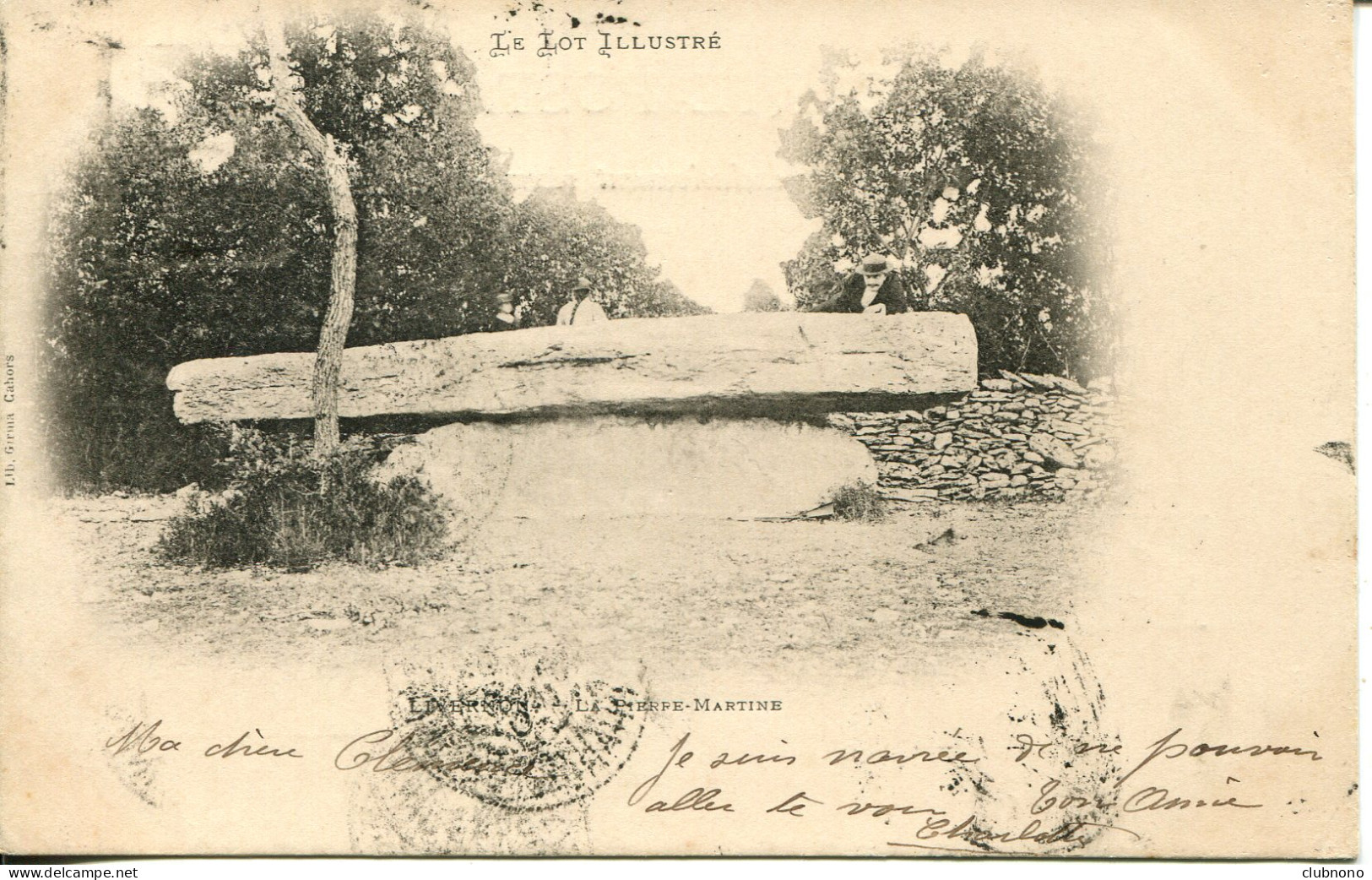 CPA - LIVERNON - LA PIERRE-MARTINE - Livernon