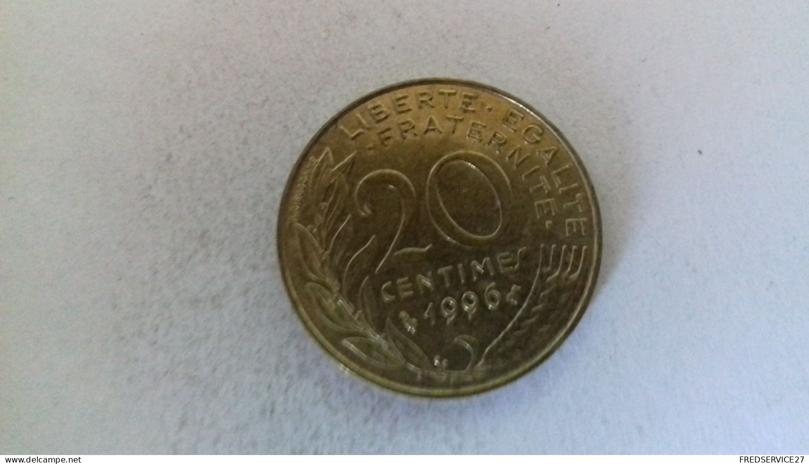 BS7 / 20 CENTIMES 1996 - 20 Centimes