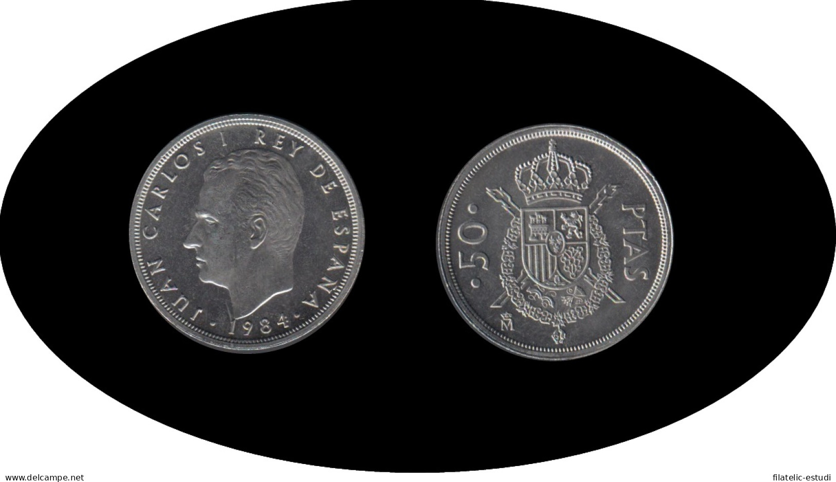 España Juan Carlos 50 Pesetas JC 1984 Madrid - [ 4] 1975-…: Juan Carlos I.