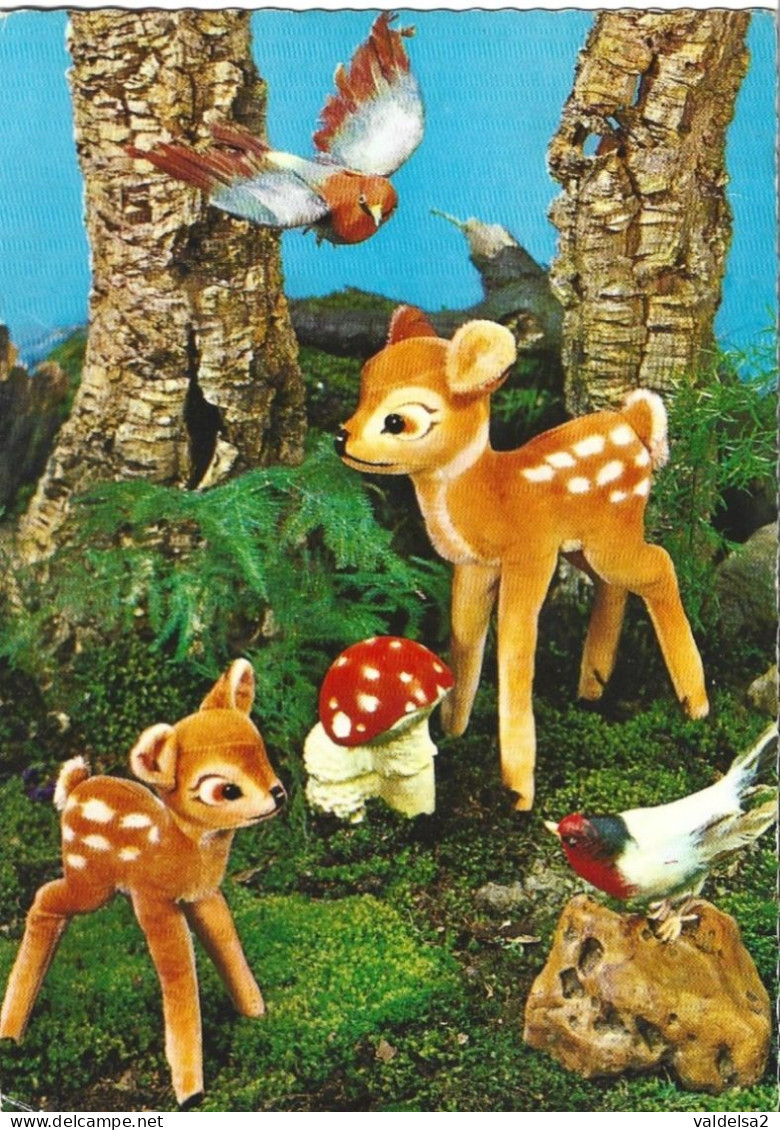 FUNGHI / FUNGO / MUSHROOM / CHAMPIGNON - WALT DISNEY PRODUCTIOS - COPPIA DI BAMBI - 1971 - Pilze