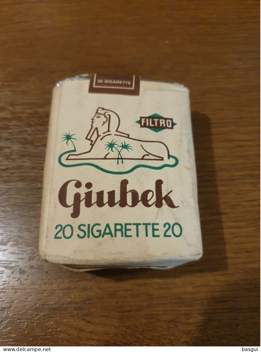 Ancien Paquet De Cigarettes Pour Collection Giubek Italia Intact - Sonstige & Ohne Zuordnung