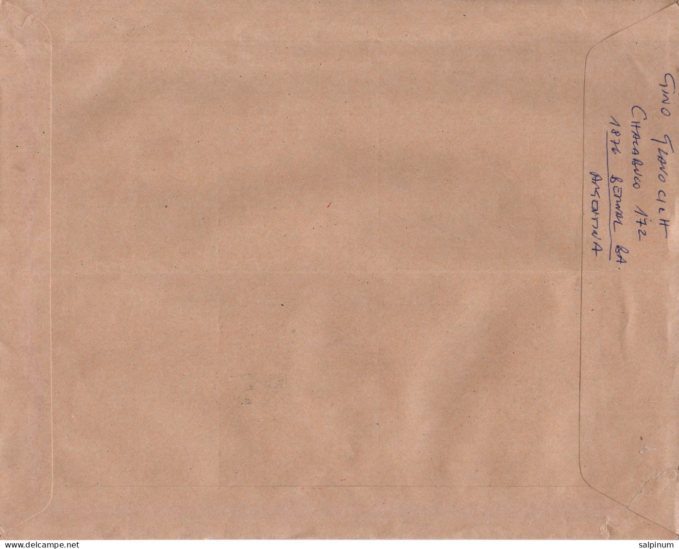 Philatelic Envelope With Stamps Sent From ARGENTINA To ITALY - Briefe U. Dokumente