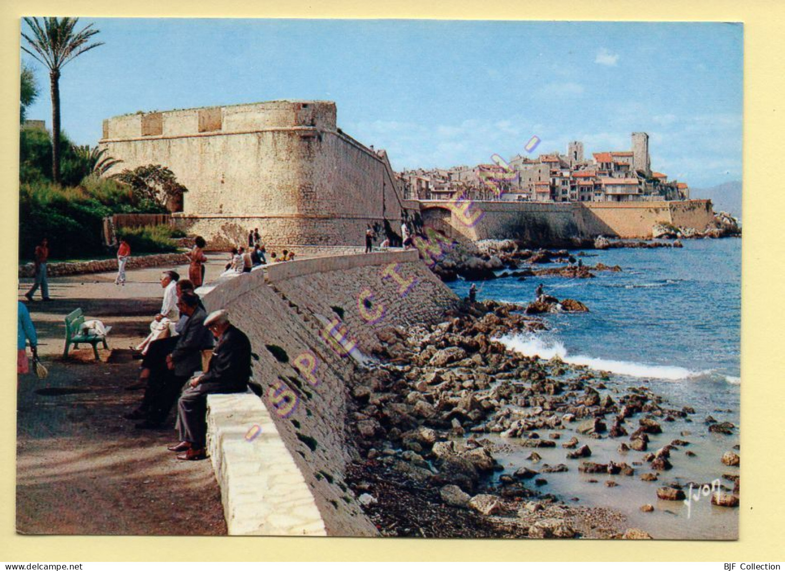 06. ANTIBES – Reste Des Remparts (XVIè Siècle) (animée) (voir Scan Recto/verso) - Antibes - Les Remparts