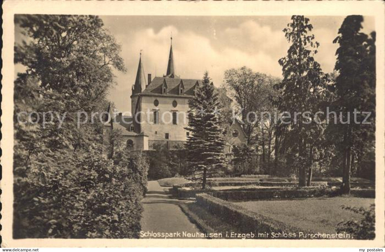 72314092 Neuhausen Erzgebirge Schloss Purschenstein Neuhausen - Neuhausen (Erzgeb.)