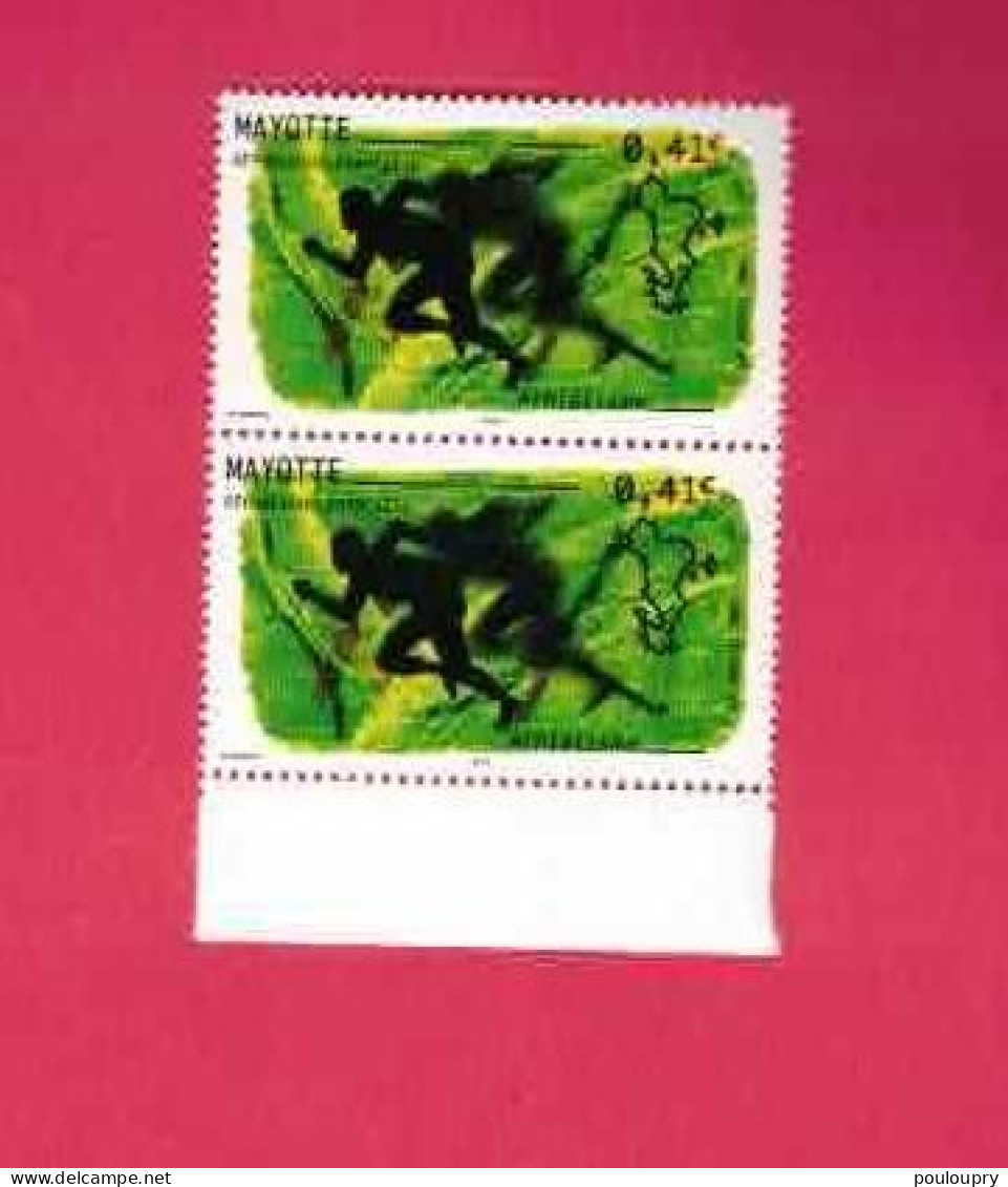 YT N° 128** En Paire BDF - Athlétisme - Unused Stamps