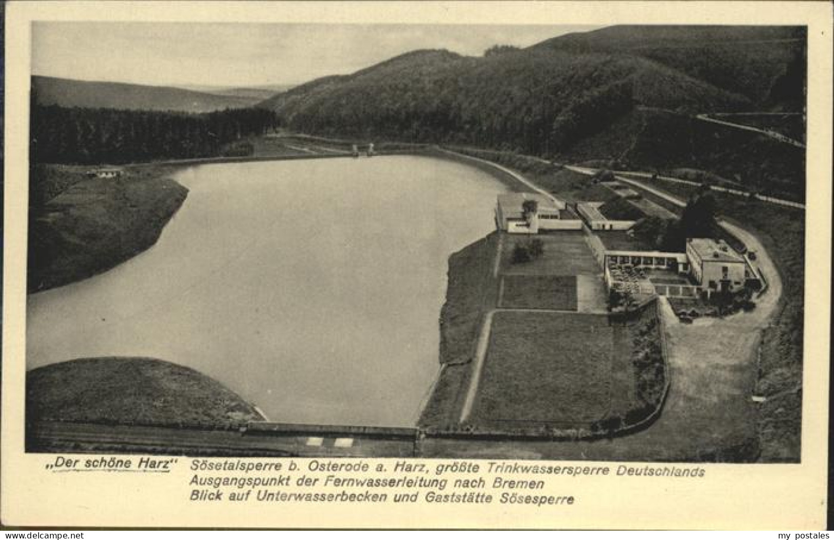 41077923 Osterode Harz Soeseltalsperre Trinkwassersperre Der Schoene Harz Ostero - Osterode