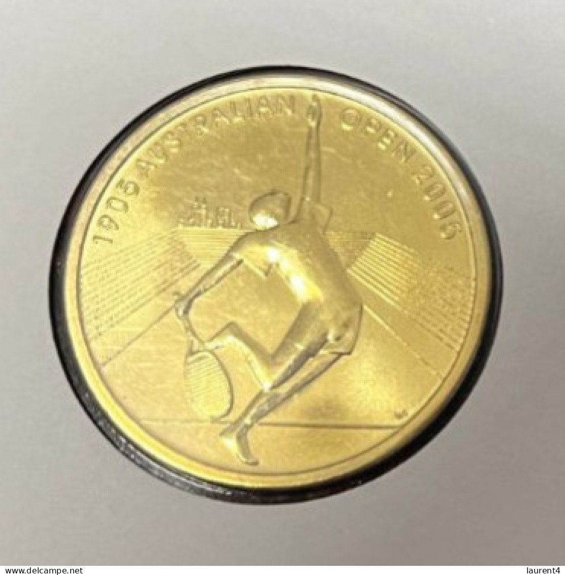 15-3-2024 (3 Y 9) Australia PNC - 2005- Australian Open (Tennis) Centenary (with $ 5.00 Coin) - 5 Dollars