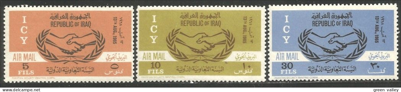 512 Irak 1965 ICY International Cooperation Year MNH ** Neuf SC (IRK-20b) - Sonstige & Ohne Zuordnung