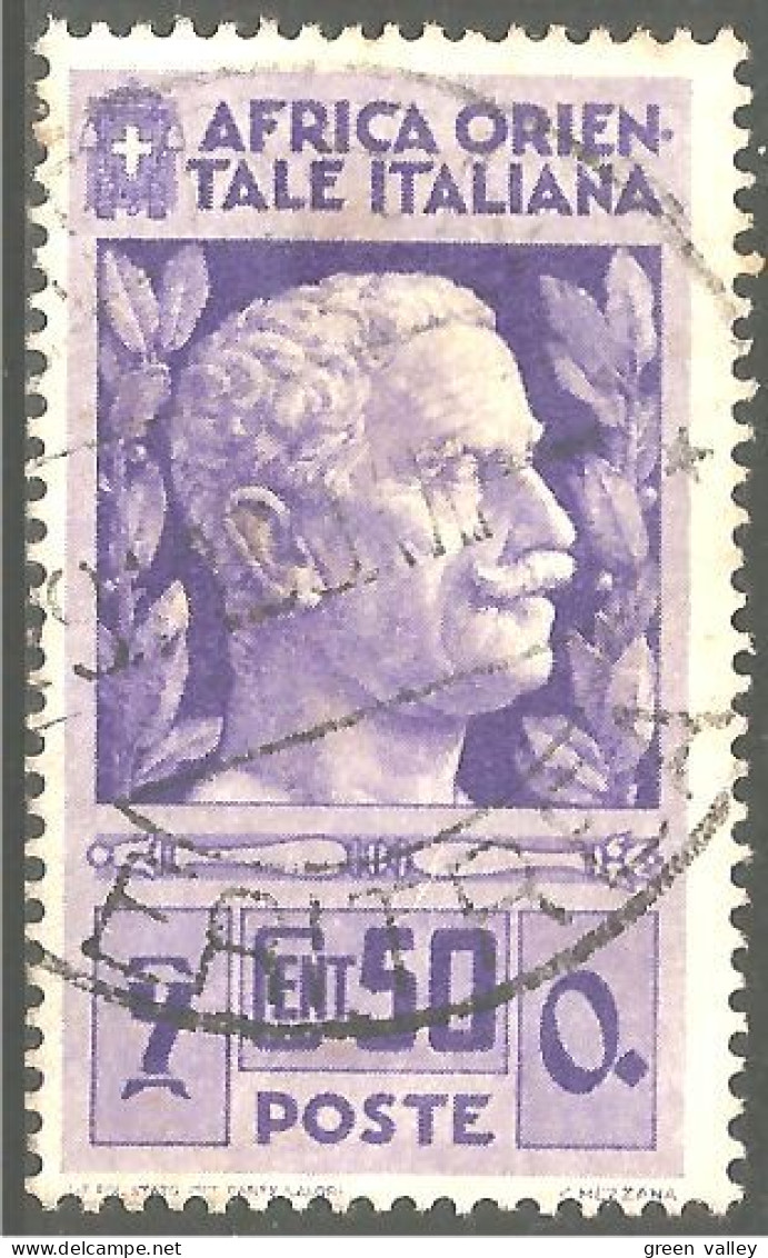 521 Africa Orientale Italiana 1938 Victor Emmanuel III (ITC-145a) - Africa Orientale Italiana