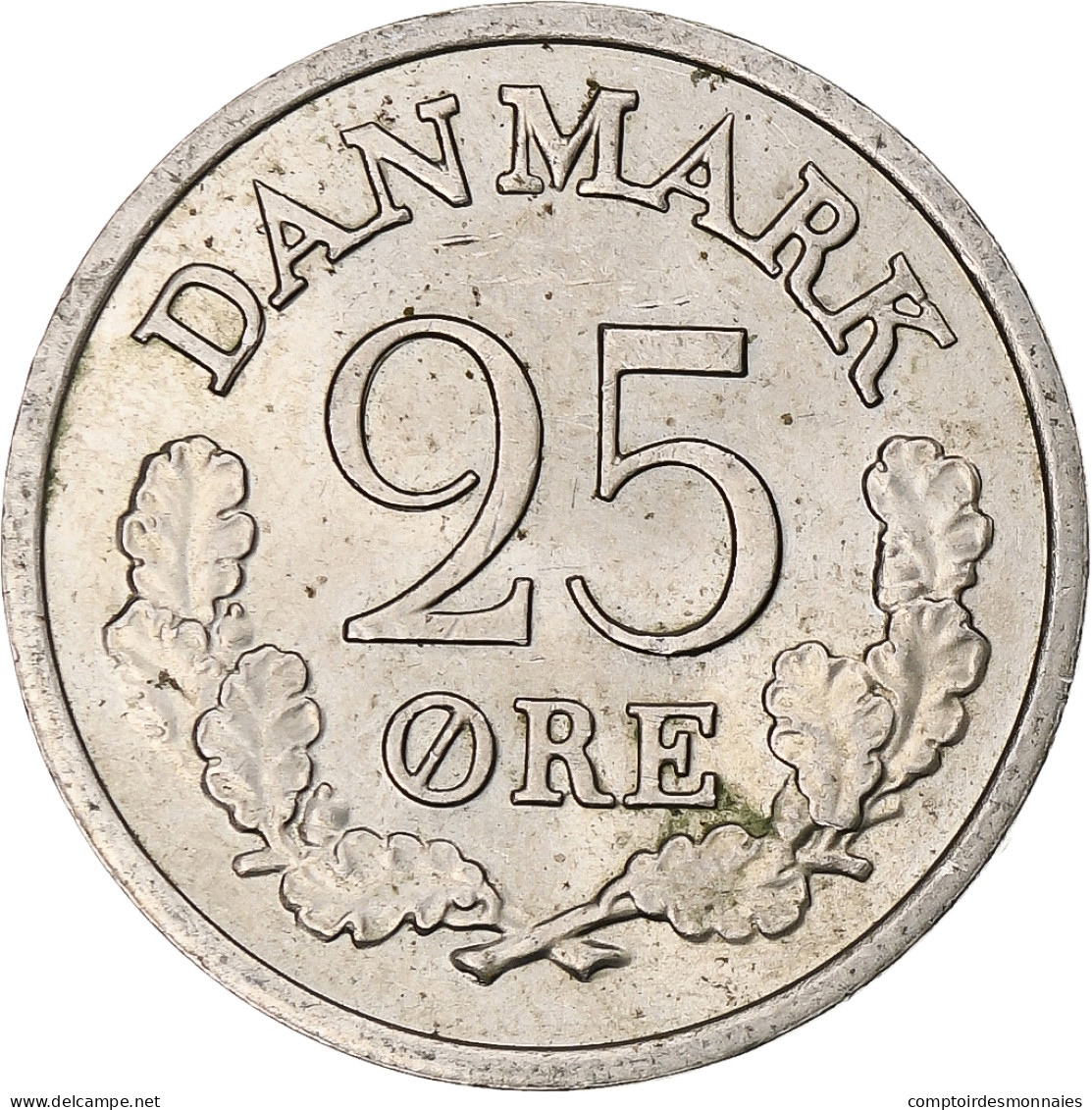 Danemark, 25 Öre, 1965 - Denemarken