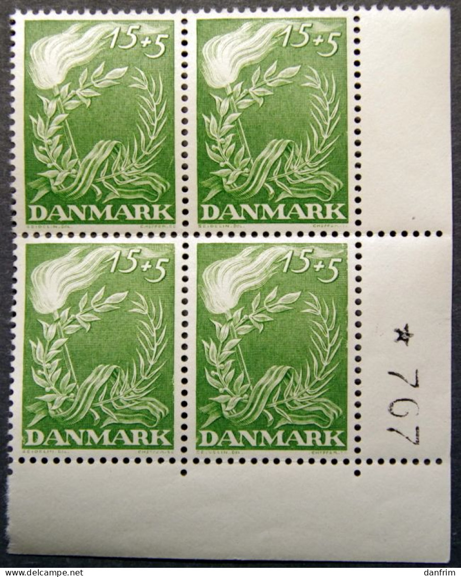 Denmark 1947 Danish  War Of Independence Minr.295 MNH (** )  ( Lot  KS 1679) - Nuovi