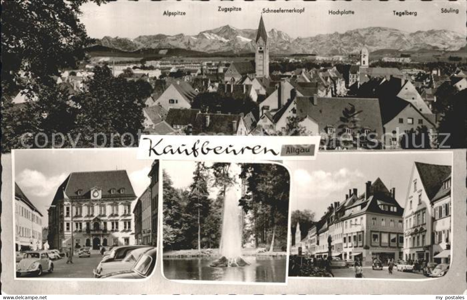 72297490 Kaufbeuren Total Rathaus Jordananlagen Und Weberhaus Kaufbeuren - Kaufbeuren