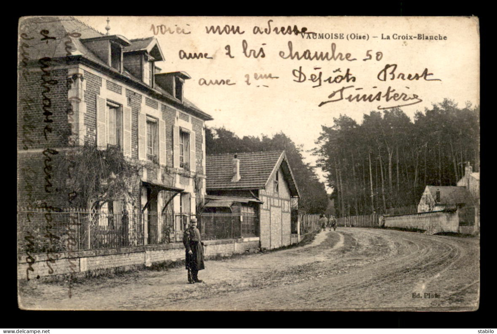 60 - VAUMOISE - LA CROIX BLANCHE - Vaumoise