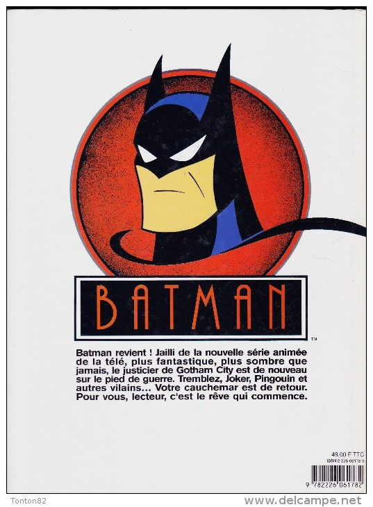 BATMAN - Double Défi - Albin Michel / Canal + - ( 1993 ) . - Batman