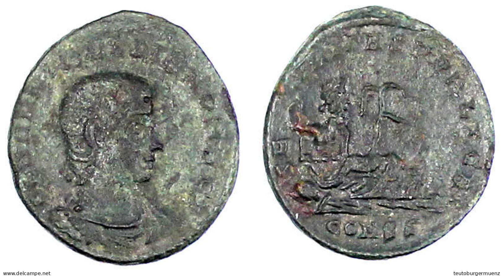 Follis 335/337, Constantinopel. Gutes Sehr Schön, Selten. RIC 147. - Other & Unclassified