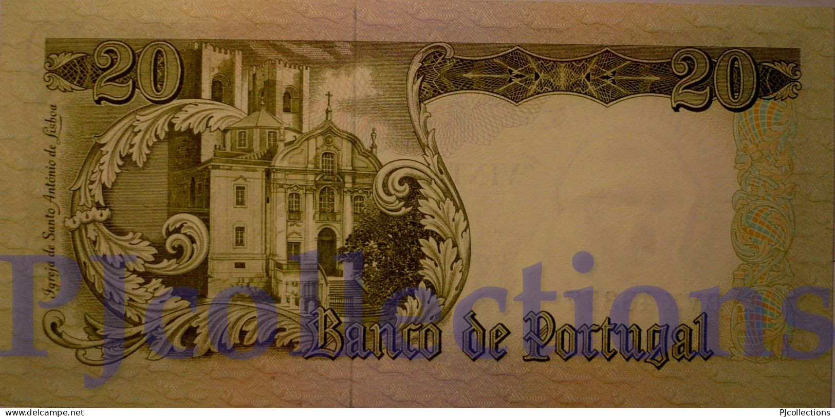 PORTOGALLO - PORTUGAL 20 ESCUDOS 1964 PICK 167a AU/UNC - Portugal