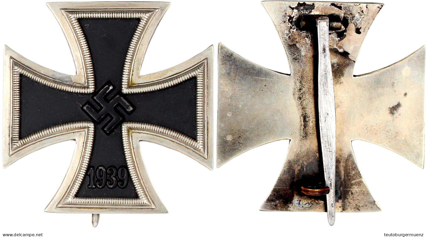 Eisernes Kreuz I. Klasse 1939. Hersteller RZM M1/100 (Werner Redo, Saarlautern). Vorzüglich. Niemann 7.03.09. - Sonstige & Ohne Zuordnung