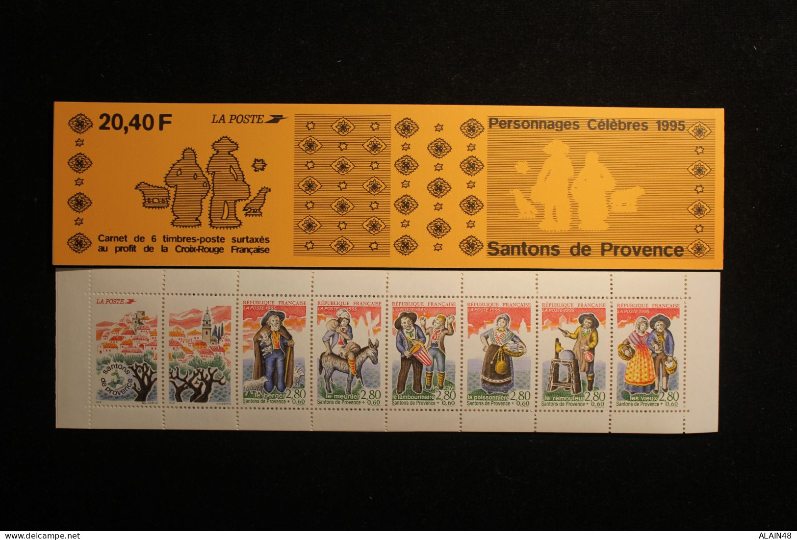 FRANCE 1995 CARNET BC2982 PERSONNAGES CELEBRES " LES SANTONS DE PROVENCE"  NEUFS** NON PLIE TTB - Personen