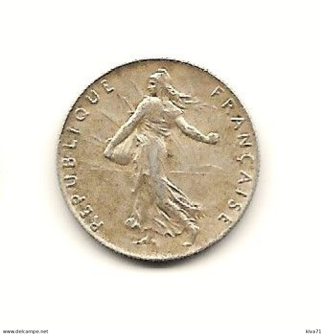 50 Centimes  "semeuse " 1912 ARGENT    TTB - 50 Centimes
