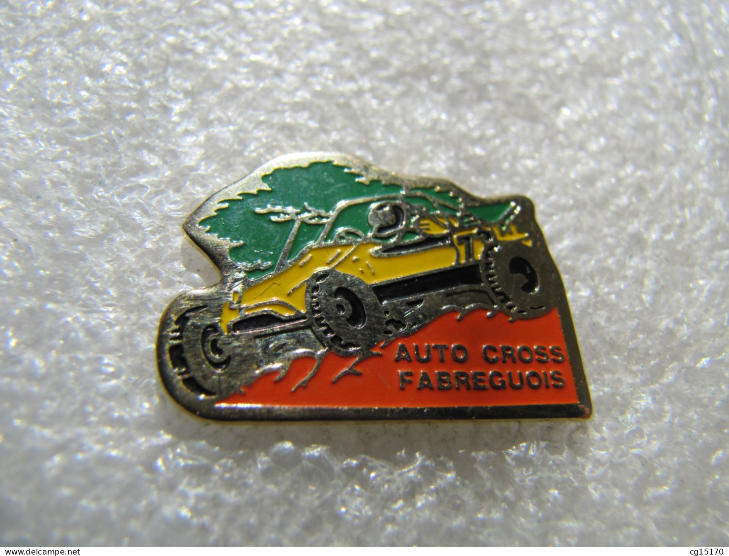 PIN'S    AUTO CROSS  FABREGUOIS  RALLYE - Rallye