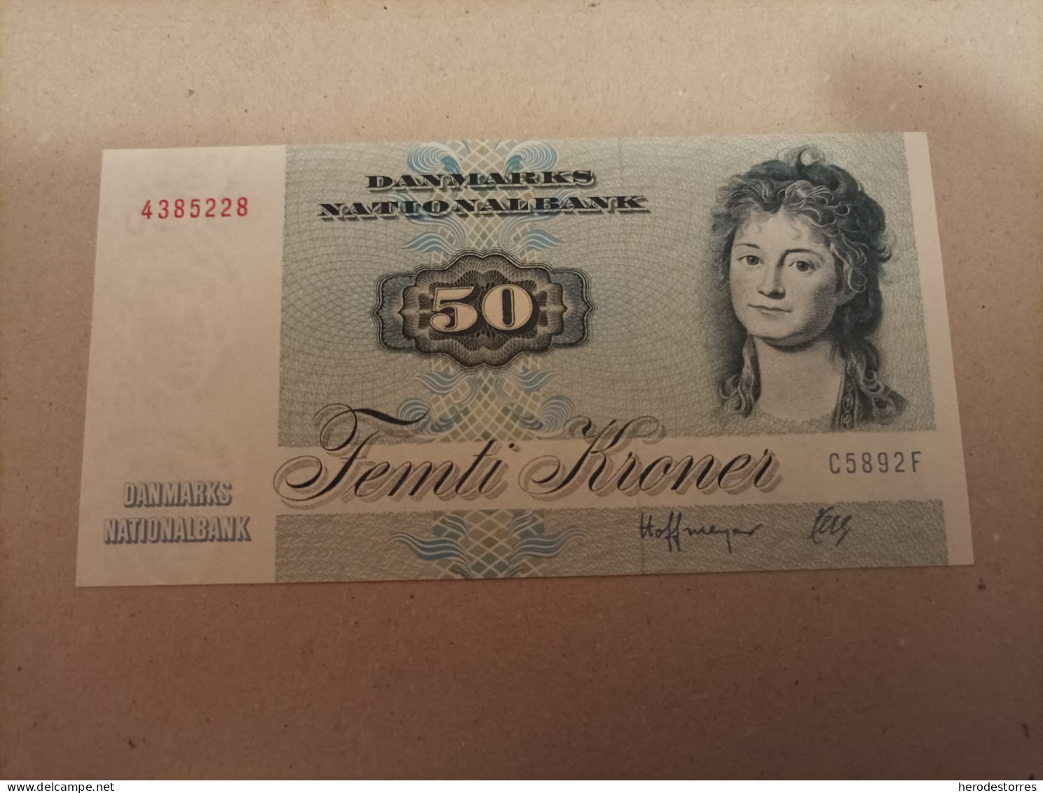 Billete Dinamarca, 50 Coronas, Año 1972, UNC - Denemarken