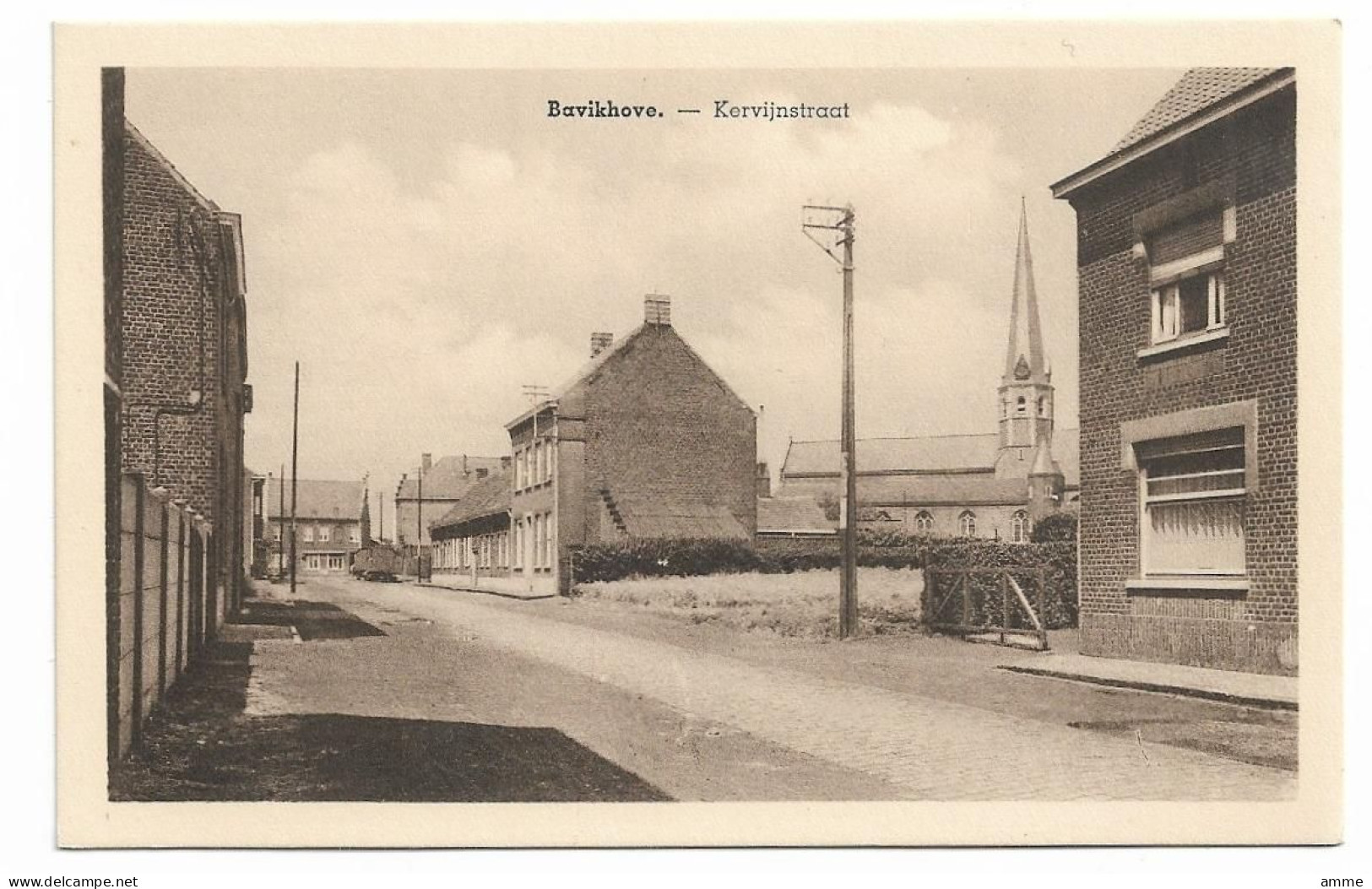 Bavikhove    *  Kervijnstraat - Harelbeke