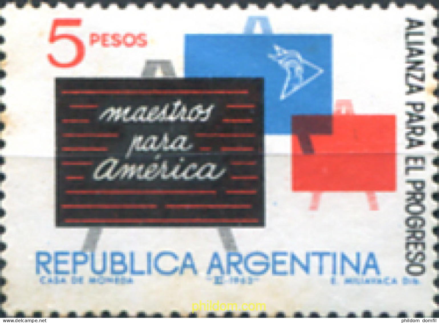 726793 MNH ARGENTINA 1963 ALIANZA PARA EL PROGRESO - Ungebraucht