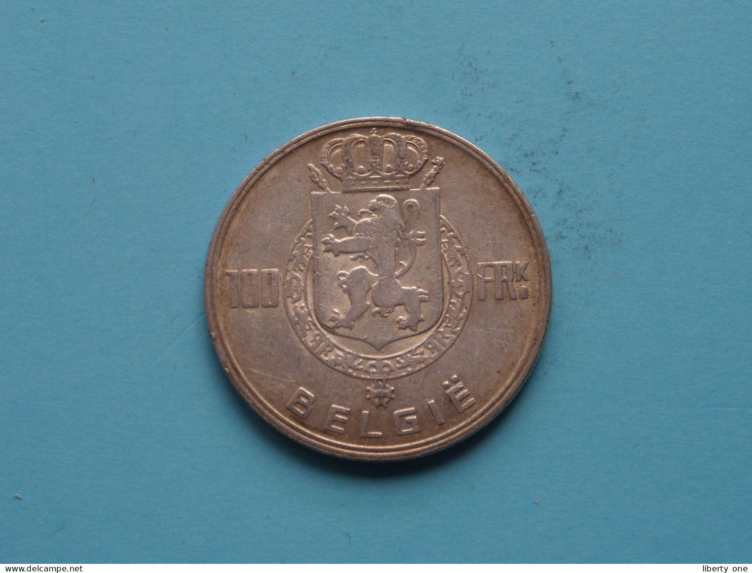 100 Francs > 1948 VL ( Zie / Voir / See > DETAIL > SCANS ) Uncleaned ! - 100 Francs