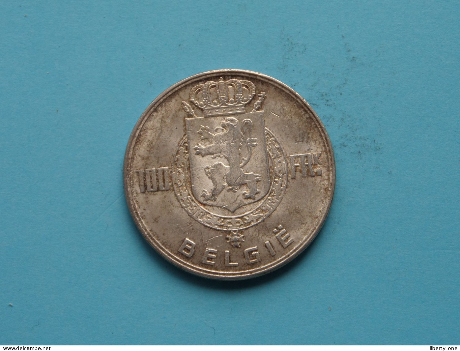 100 Francs > 1948 VL ( Zie / Voir / See > DETAIL > SCANS ) Uncleaned ! - 100 Franc