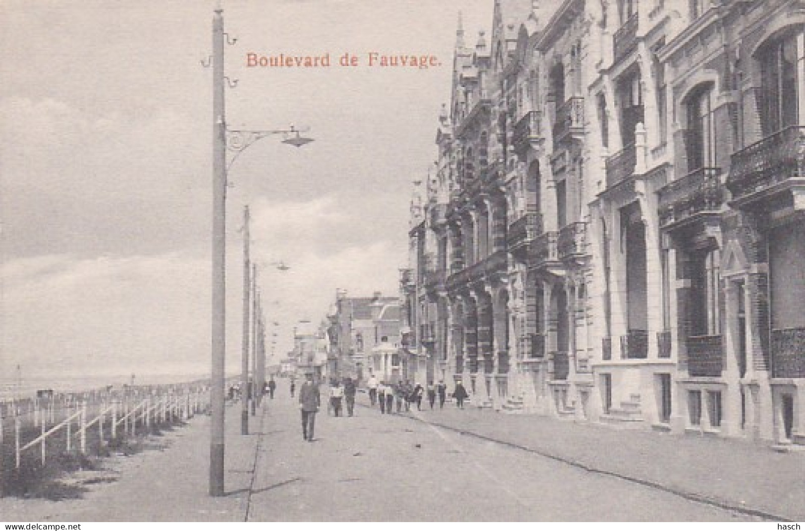 3834	368	Zandvoort, Boulevard De Fauvage (minuscule Vouwen In De Hoeken) - Zandvoort