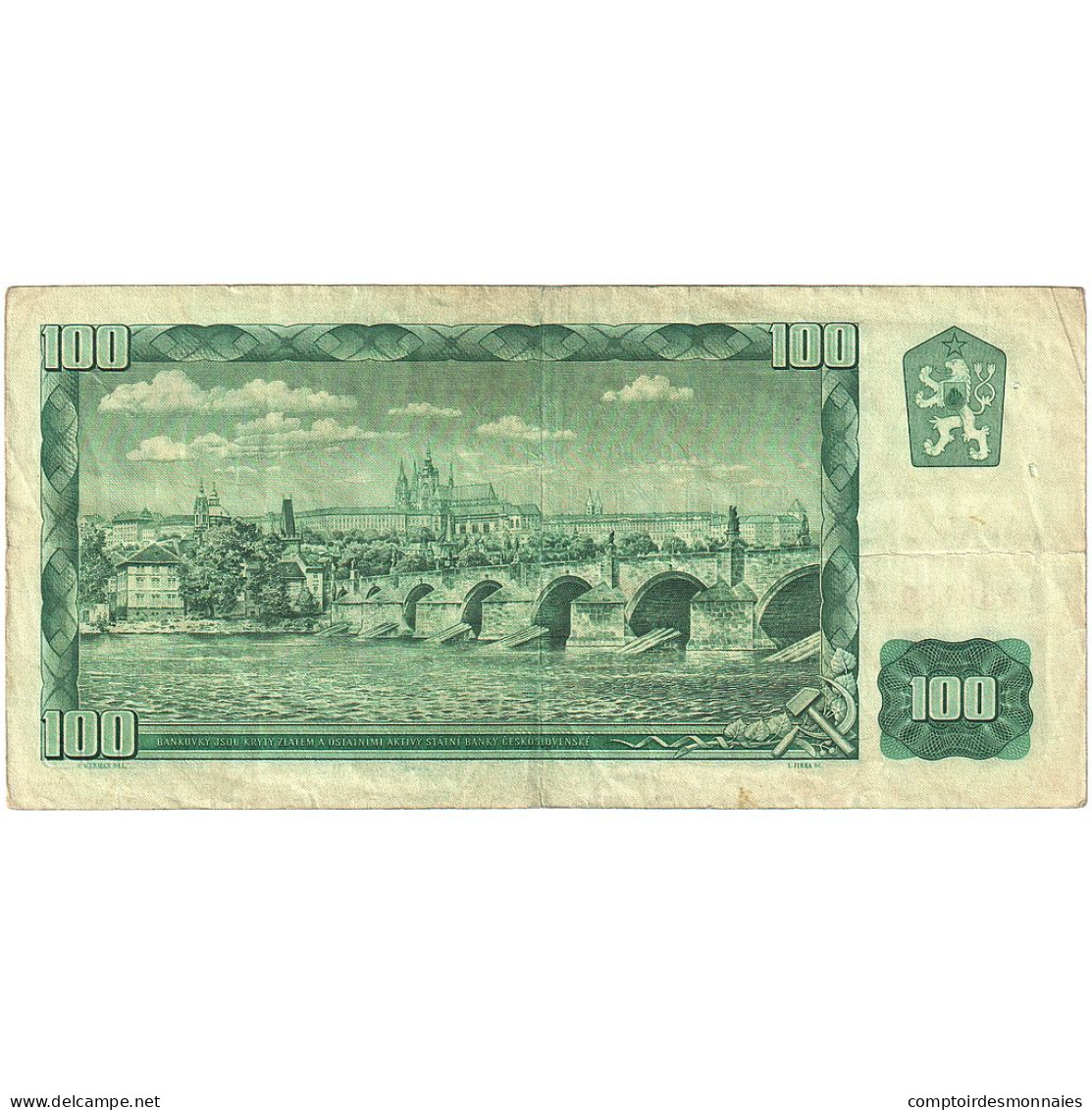 Billet, Tchécoslovaquie, 100 Korun, 1961, KM:91c, TB+ - Tchécoslovaquie