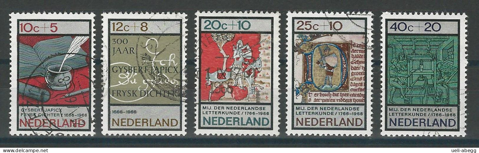 Niederlande NVPH 859-63 , Mi 858-62 O - Gebraucht