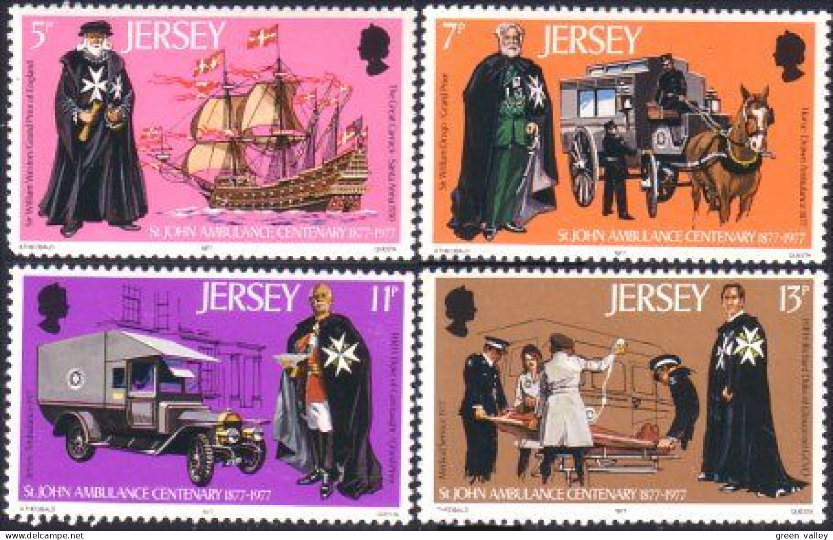 528 Jersey St John's Ambulance MNH ** Neuf SC (JER-19) - Unfälle Und Verkehrssicherheit