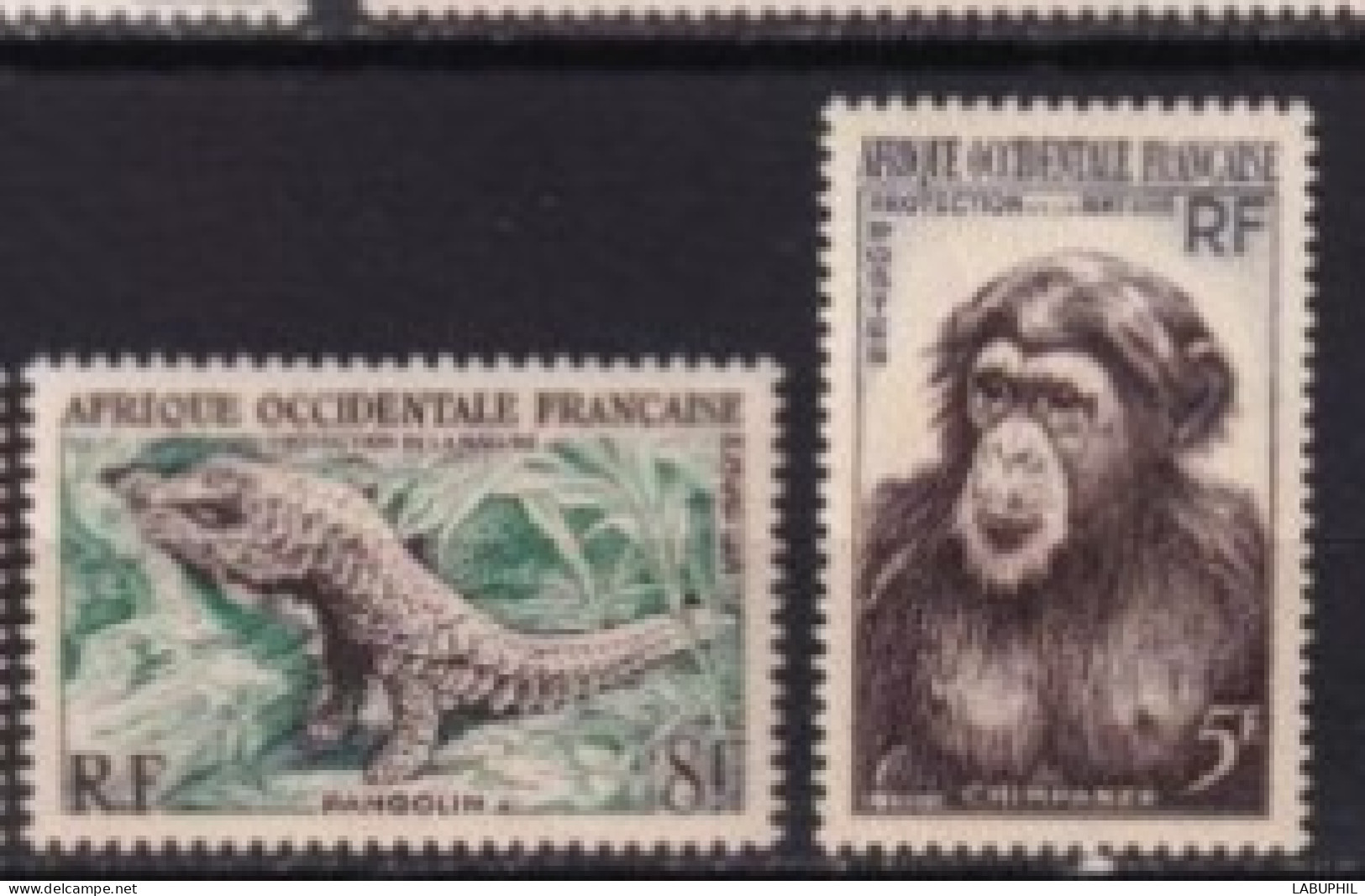 AOF MNH ** 1955 Faune - Nuovi