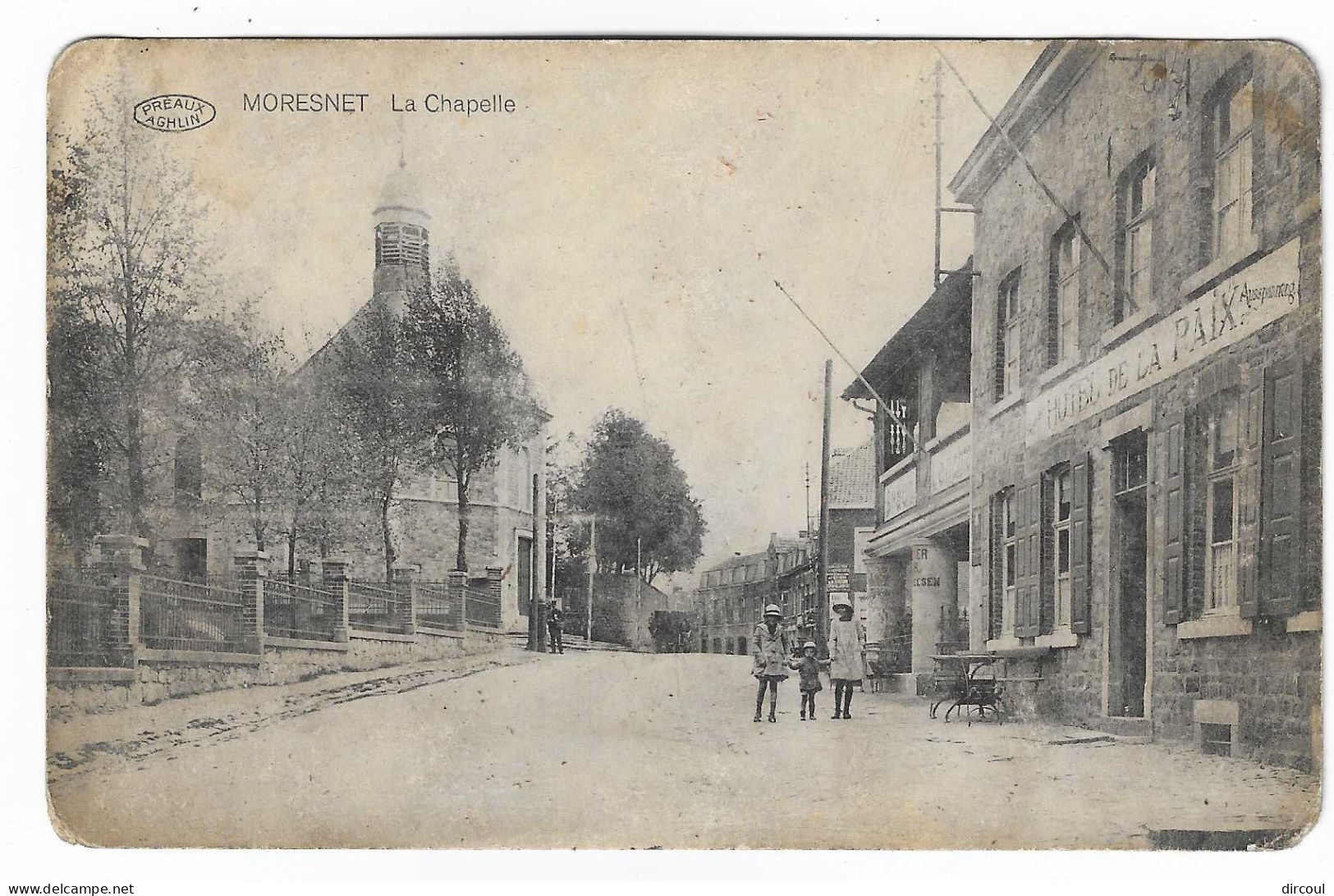 56103  Moresnet  La  Chapelle   -  Hotel  De  La  Paix - Blieberg