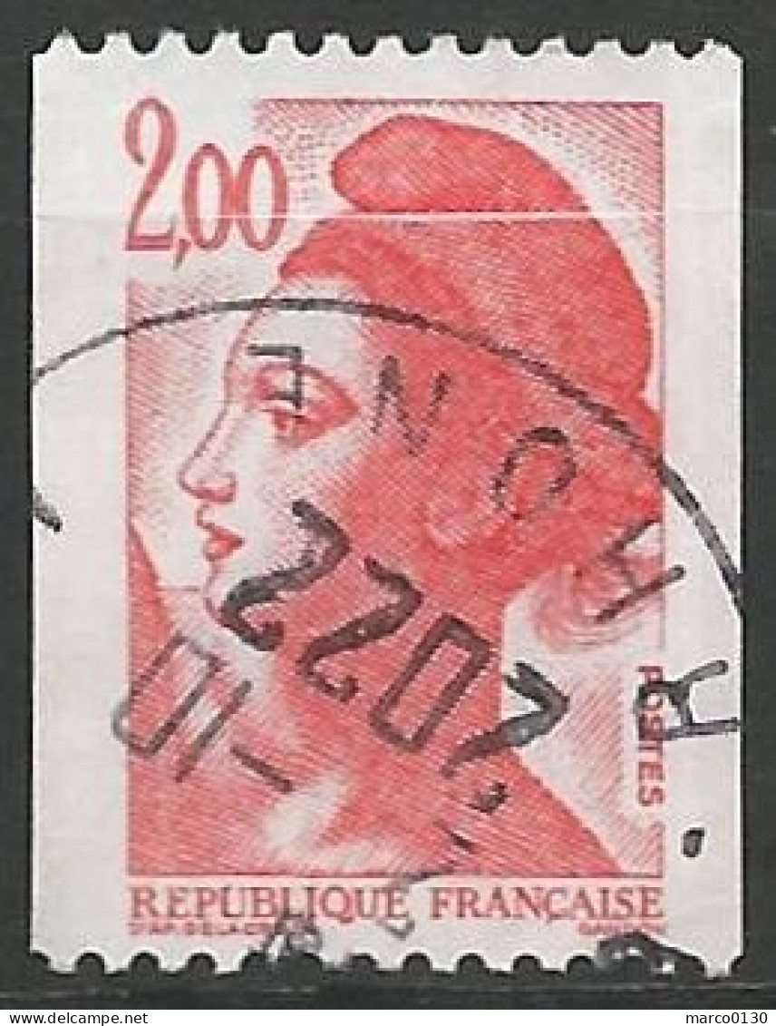 FRANCE N° 2277 OBLITERE CACHET ROND - 1977-1981 Sabine (Gandon)