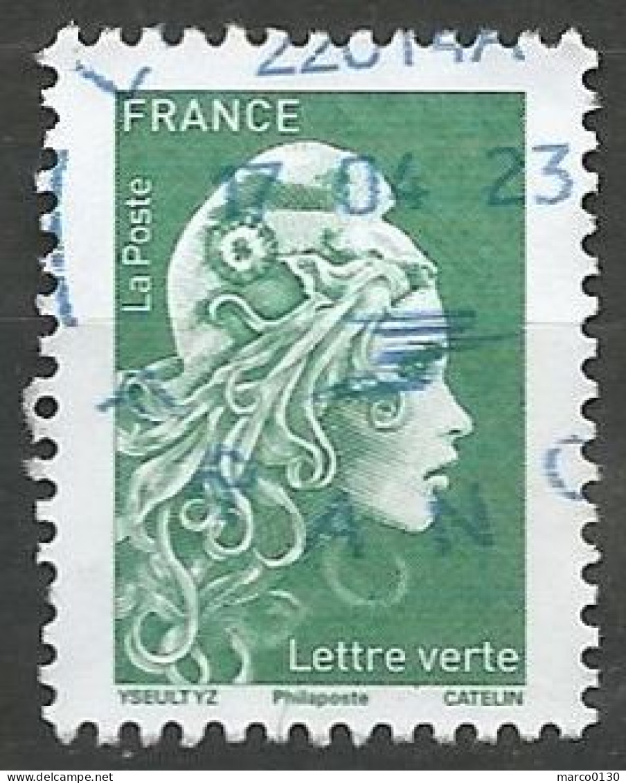 FRANCE N° 5252A OBLITERE CACHET ROND - 2018-2023 Marianne L'Engagée
