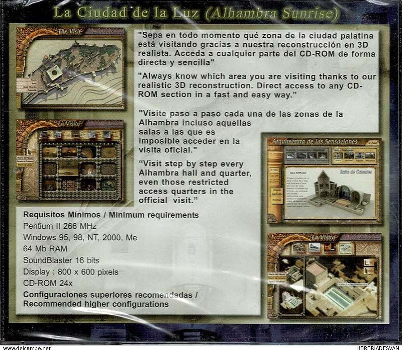 La Ciudad De La Luz (Alhambra Sunrise). PC CD-ROM - PC-Games