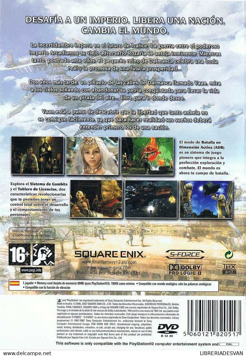 Final Fantasy XII. PlayStation 2 PS2 - PC-Games