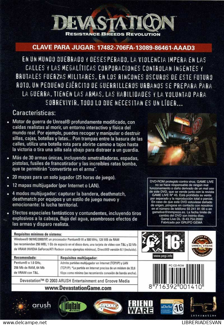 Devastation. Juego Completo. PC - PC-games