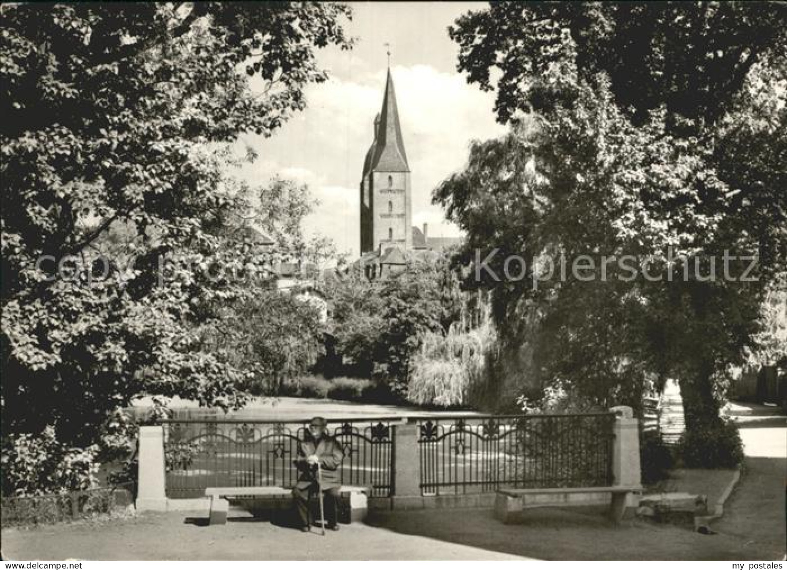 72272147 Altenberg Erzgebirge Am Kleinen Teich Kirchturm Geising - Geising